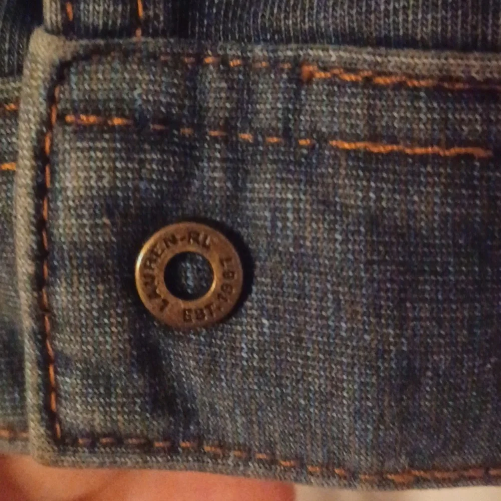Vintage Ralph Lauren Authentic Dry Goods Supply Glen Canyon Denim Jacket Medium - Picture 10 of 12